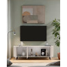 Meuble TV moderne 180 cm coloris cachemire Horizo