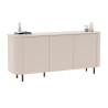 Buffet/bahut moderne 3 portes coloris cachemire Horizo