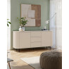 Buffet/bahut moderne 180 cm coloris cachemire Horizo
