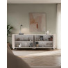 Buffet/bahut moderne 230 cm coloris cachemire Horizo