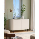 Buffet/bahut moderne 130 cm coloris cachemire Horizo
