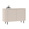 Buffet/bahut moderne 130 cm coloris cachemire Horizo