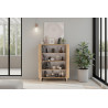 Buffet haut contemporain 130 cm chêne cadiz Marley