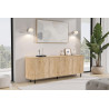 Buffet/bahut contemporain 230 cm chêne cadiz Marley