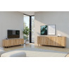 Buffet/bahut contemporain 230 cm chêne cadiz Marley