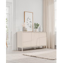 Buffet/bahut moderne 155 cm coloris cachemire Stella