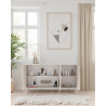 Buffet/bahut moderne 155 cm coloris cachemire Stella