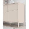 Buffet/bahut moderne 155 cm coloris cachemire Stella