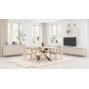 Buffet/bahut moderne 155 cm coloris cachemire Stella