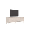 Meuble TV moderne 205 cm coloris cachemire Stella