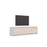 Meuble TV moderne 205 cm coloris cachemire Stella