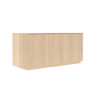 Buffet/bahut contemporain 180 cm chêne clair Adria