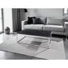 Table basse moderne rectangulaire en marbre Francfort