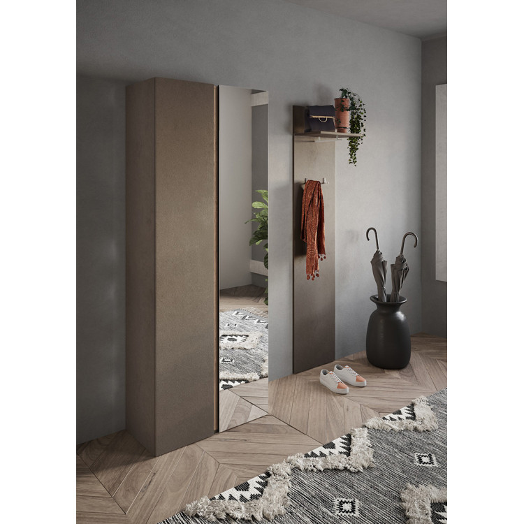 Armoire d'entrée moderne bronze/mercure Frida