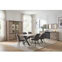 Salle à manger complète contemporaine chêne canada Emilia 2