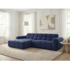 Canapé d'angle moderne en tissu Roxie