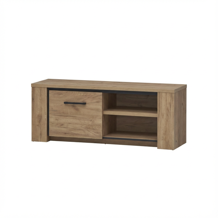 Meuble Rontard Meuble TV contemporain 145 cm chêne français Barbara