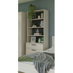 Bibliothèque contemporaine chêne clair Lolita