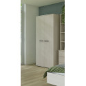 Armoire contemporaine 101 cm ch&ecirc;ne clair Lolita