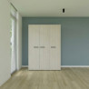 Armoire contemporaine 151 cm chêne clair Lolita