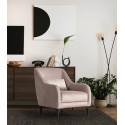 Fauteuil moderne en tissu Tanya