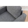 Fauteuil moderne en tissu Celia
