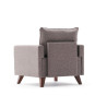 Fauteuil moderne en tissu Celia
