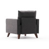 Fauteuil moderne en tissu Celia