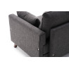 Fauteuil moderne en tissu Celia