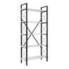 Etagère industrielle H 180 cm en métal noir Booker