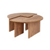 Table basse ronde contemporaine Morza