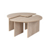 Table basse ronde contemporaine Morza