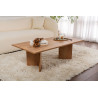 Table basse rectangulaire contemporaine Sabine