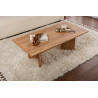 Table basse rectangulaire contemporaine Sabine