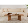 Table basse rectangulaire contemporaine Sabine