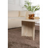 Table basse rectangulaire contemporaine Sabine