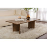 Table basse rectangulaire contemporaine Sabine
