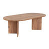 Table basse ovale contemporaine Sabine