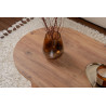 Table basse ovale contemporaine Sabine