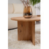 Table basse ovale contemporaine Sabine