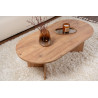 Table basse ovale contemporaine Sabine