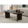Table basse ovale contemporaine Sabine