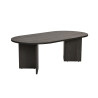 Table basse ovale contemporaine Sabine