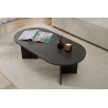 Table basse ovale contemporaine Sabine