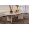 Table basse ovale contemporaine Sabine