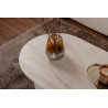 Table basse ovale contemporaine Sabine