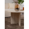 Table basse ovale contemporaine Sabine