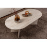 Table basse ovale contemporaine Sabine