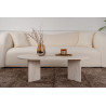 Table basse ovale contemporaine Sabine