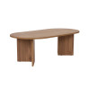 Table basse ovale contemporaine Sabine